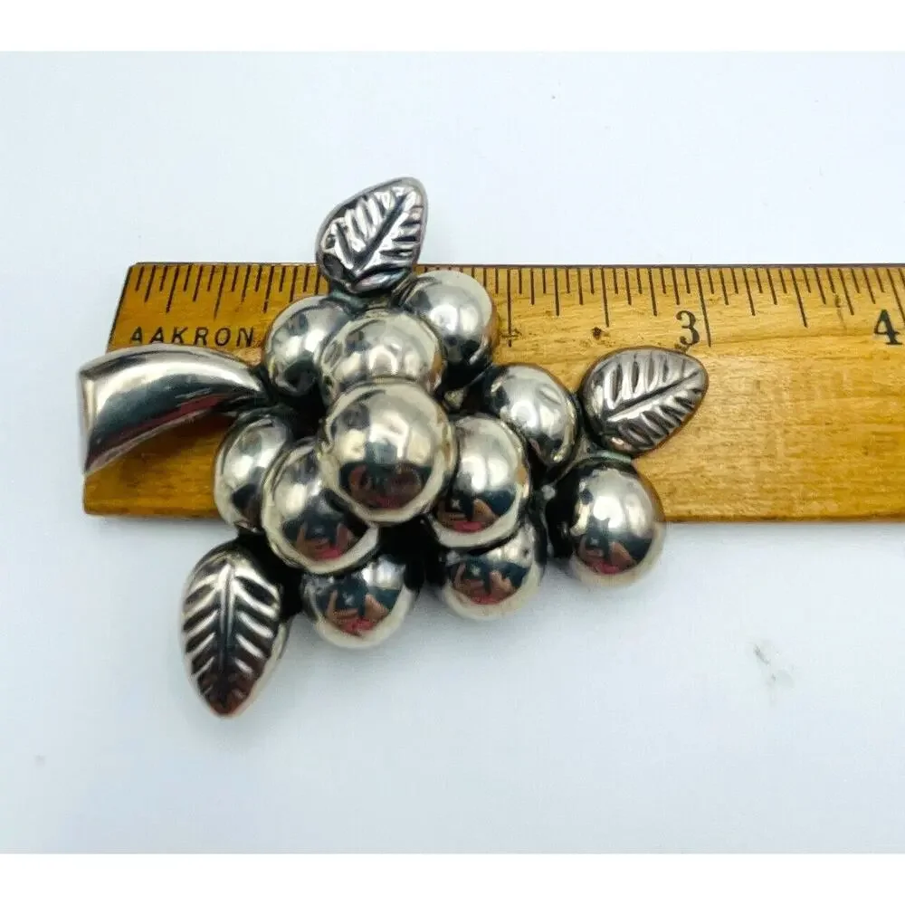 Sterling Mexico Silver Grapes 3